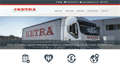 Desktop Screenshot of ketra.co.uk